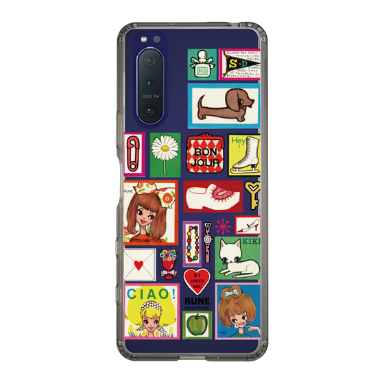 Slim Protection Case［ Rune Naito - Collage ］