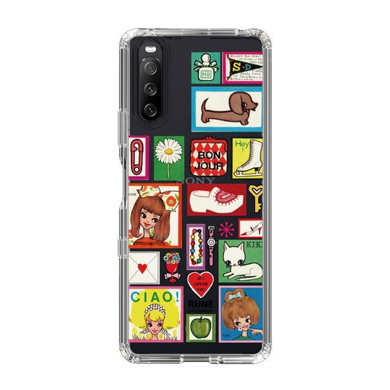 Slim Protection Case［ Rune Naito - Collage ］