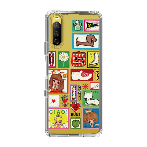 Slim Protection Case［ Rune Naito - Collage ］