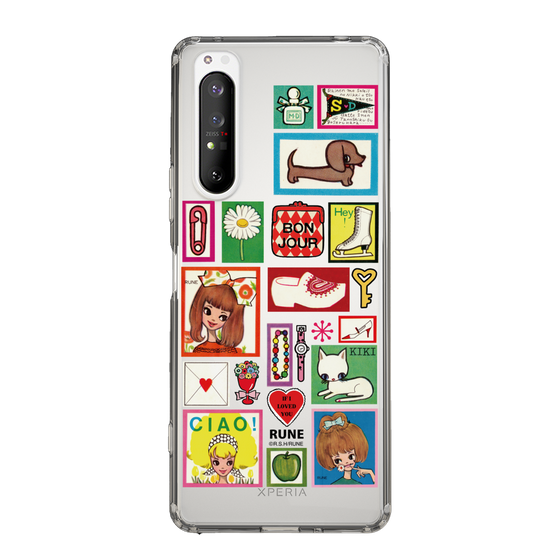 Slim Protection Case［ Rune Naito - Collage ］