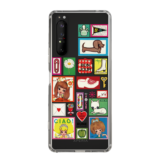 Slim Protection Case［ Rune Naito - Collage ］
