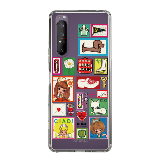 Slim Protection Case［ Rune Naito - Collage ］