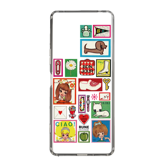 Slim Protection Case［ Rune Naito - Collage ］