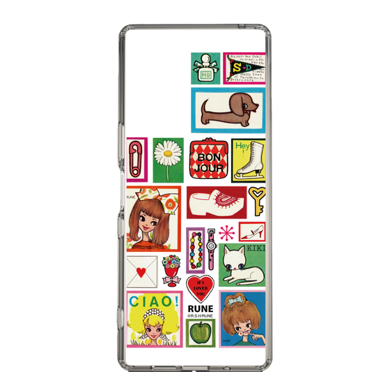 Slim Protection Case［ Rune Naito - Collage ］