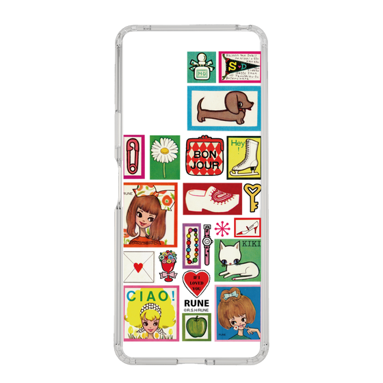 Slim Protection Case［ Rune Naito - Collage ］