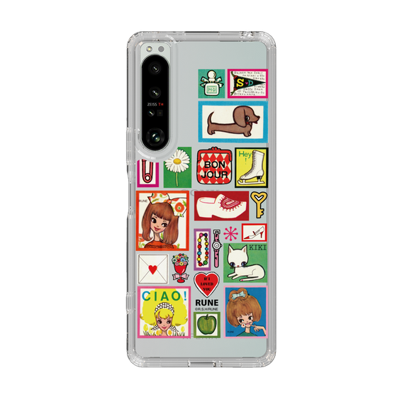 Slim Protection Case［ Rune Naito - Collage ］