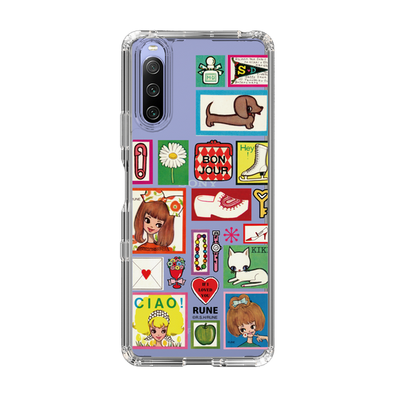 Slim Protection Case［ Rune Naito - Collage ］