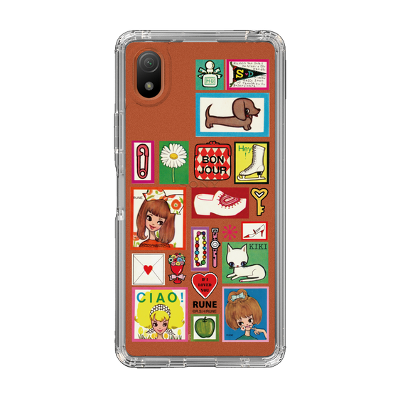 Slim Protection Case［ Rune Naito - Collage ］