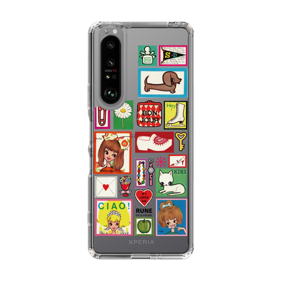 Slim Protection Case［ Rune Naito - Collage ］