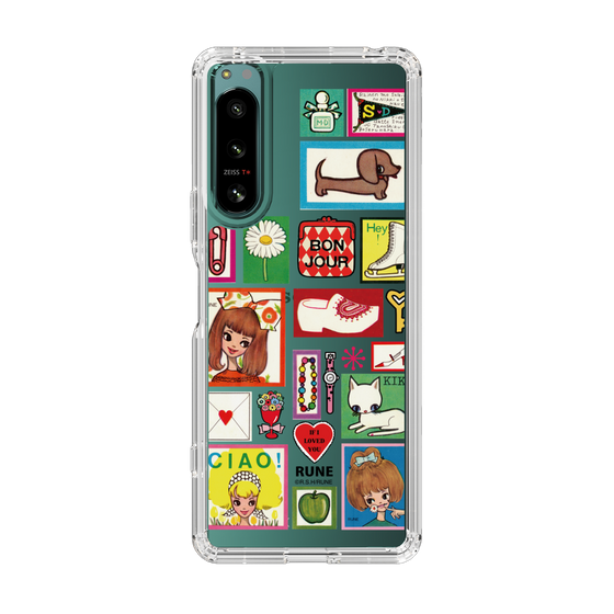 Slim Protection Case［ Rune Naito - Collage ］