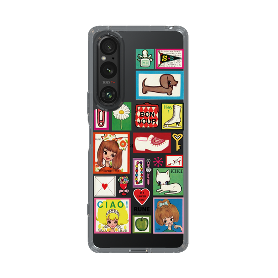 Slim Protection Case［ Rune Naito - Collage ］