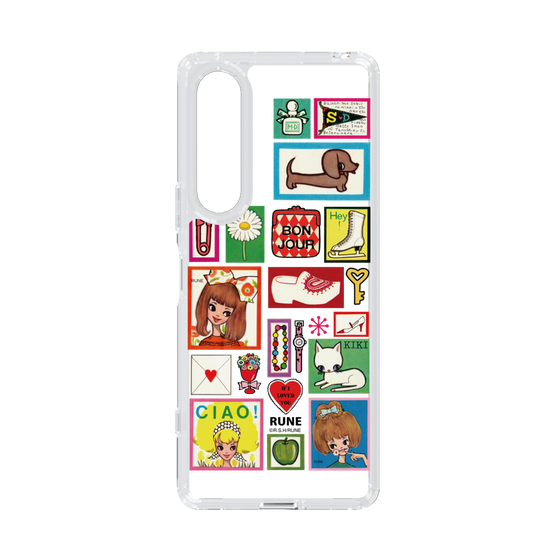 Slim Protection Case［ Rune Naito - Collage ］