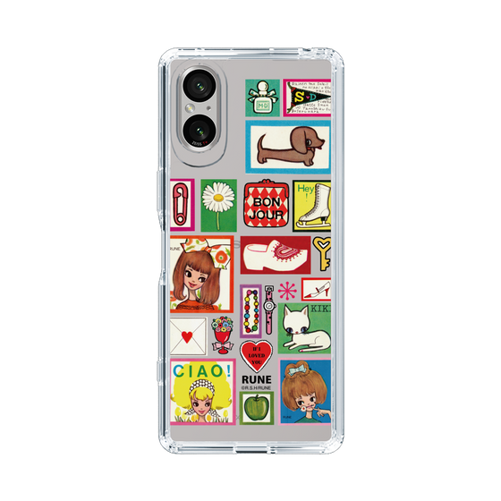 Slim Protection Case［ Rune Naito - Collage ］
