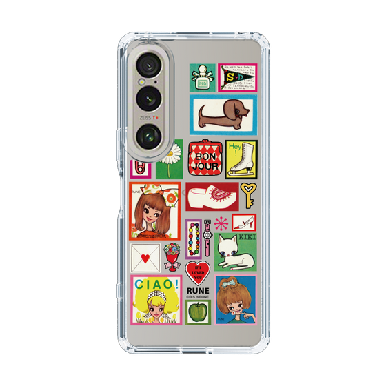 Slim Protection Case［ Rune Naito - Collage ］