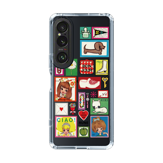 Slim Protection Case［ Rune Naito - Collage ］