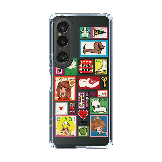 Slim Protection Case［ Rune Naito - Collage ］