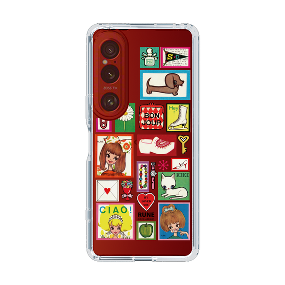 Slim Protection Case［ Rune Naito - Collage ］