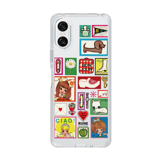 Slim Protection Case［ Rune Naito - Collage ］