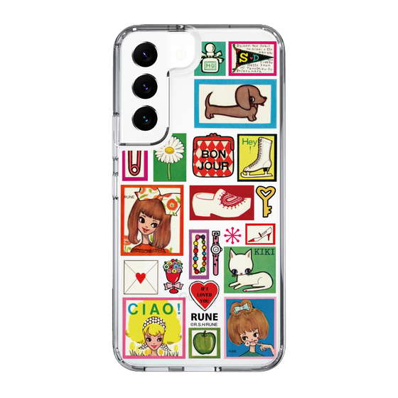 Slim Protection Case［ Rune Naito - Collage ］