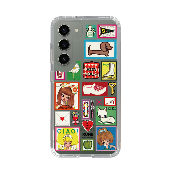 Slim Protection Case［ Rune Naito - Collage ］