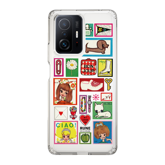 Slim Protection Case［ Rune Naito - Collage ］
