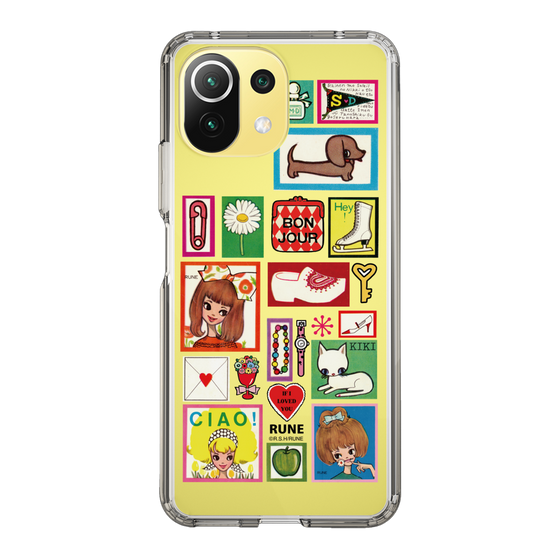 Slim Protection Case［ Rune Naito - Collage ］