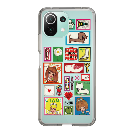 Slim Protection Case［ Rune Naito - Collage ］