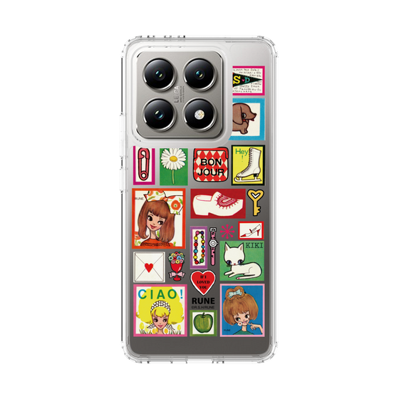 Slim Protection Case［ Rune Naito - Collage ］