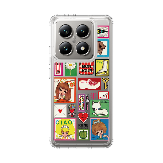 Slim Protection Case［ Rune Naito - Collage ］