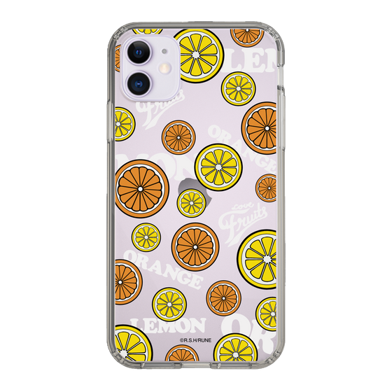 Slim Protection Case［ Rune Naito - Lemon & Orange ］