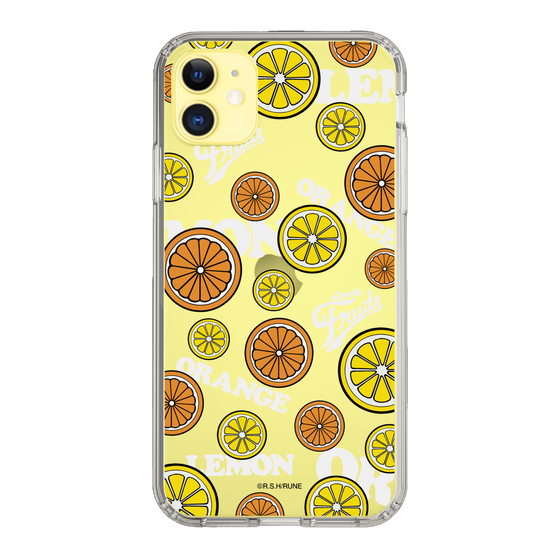 Slim Protection Case［ Rune Naito - Lemon & Orange ］
