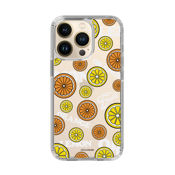 Slim Protection Case［ Rune Naito - Lemon & Orange ］
