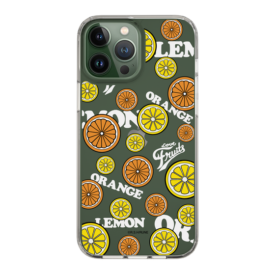 Slim Protection Case［ Rune Naito - Lemon & Orange ］