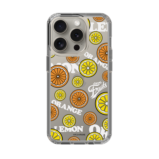 Slim Protection Case［ Rune Naito - Lemon & Orange ］