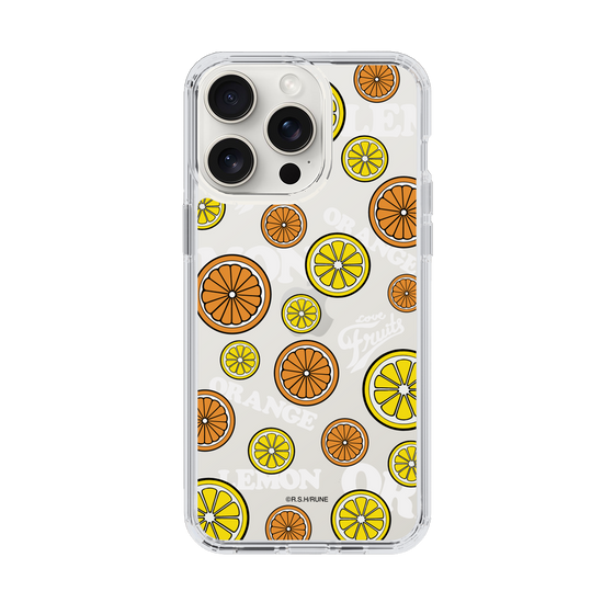 Slim Protection Case［ Rune Naito - Lemon & Orange ］