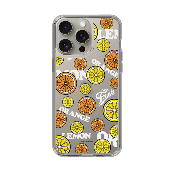 Slim Protection Case［ Rune Naito - Lemon & Orange ］