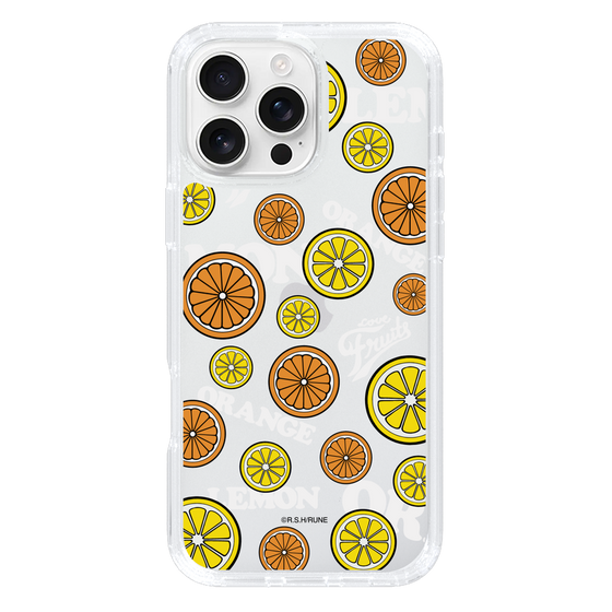 Slim Protection Case［ Rune Naito - Lemon & Orange ］