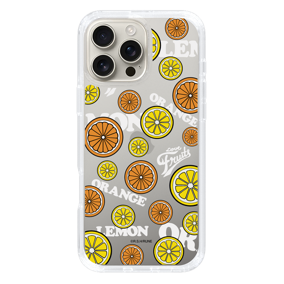 Slim Protection Case［ Rune Naito - Lemon & Orange ］