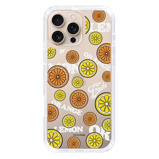 Slim Protection Case［ Rune Naito - Lemon & Orange ］