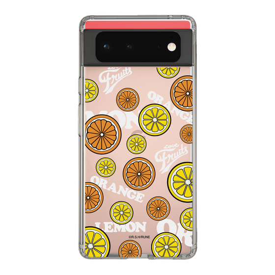 Slim Protection Case［ Rune Naito - Lemon & Orange ］