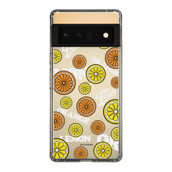 Slim Protection Case［ Rune Naito - Lemon & Orange ］