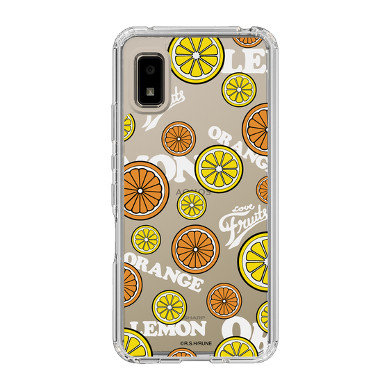 Slim Protection Case［ Rune Naito - Lemon & Orange ］