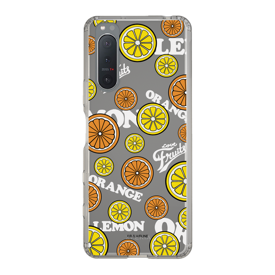 Slim Protection Case［ Rune Naito - Lemon & Orange ］