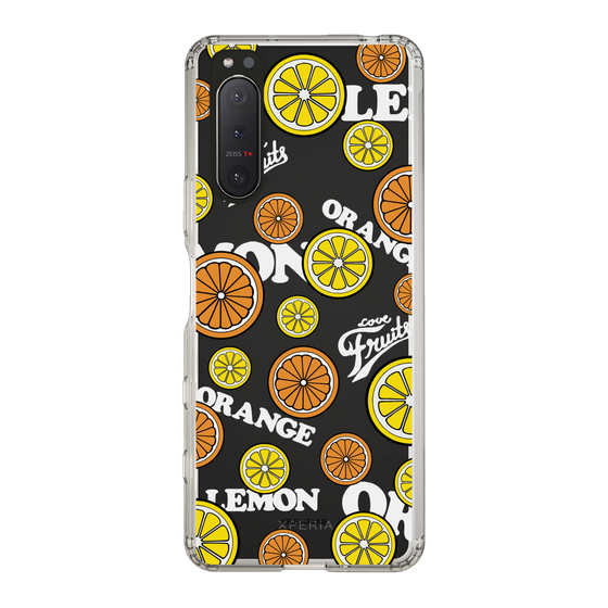 Slim Protection Case［ Rune Naito - Lemon & Orange ］