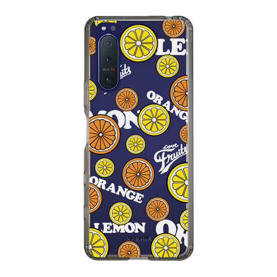 Slim Protection Case［ Rune Naito - Lemon & Orange ］
