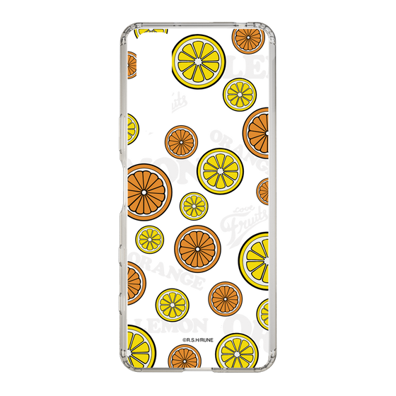 Slim Protection Case［ Rune Naito - Lemon & Orange ］