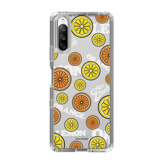 Slim Protection Case［ Rune Naito - Lemon & Orange ］