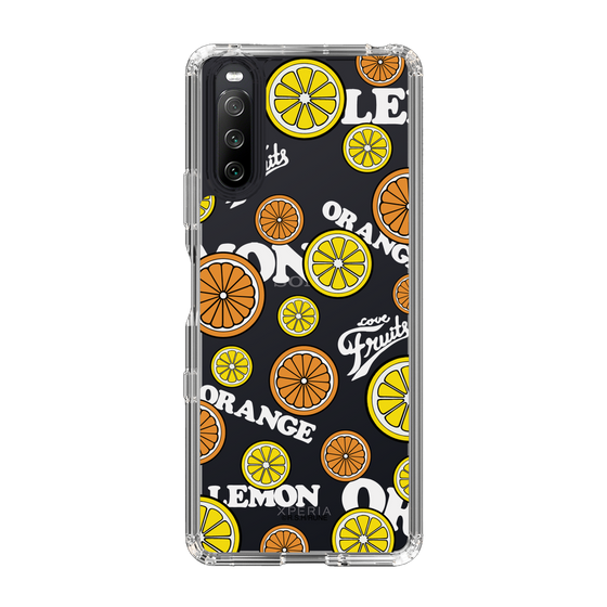 Slim Protection Case［ Rune Naito - Lemon & Orange ］