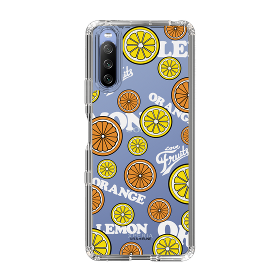 Slim Protection Case［ Rune Naito - Lemon & Orange ］