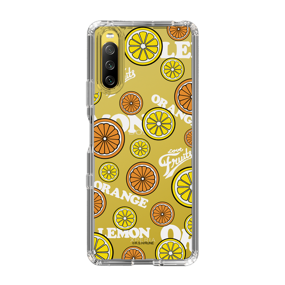 Slim Protection Case［ Rune Naito - Lemon & Orange ］